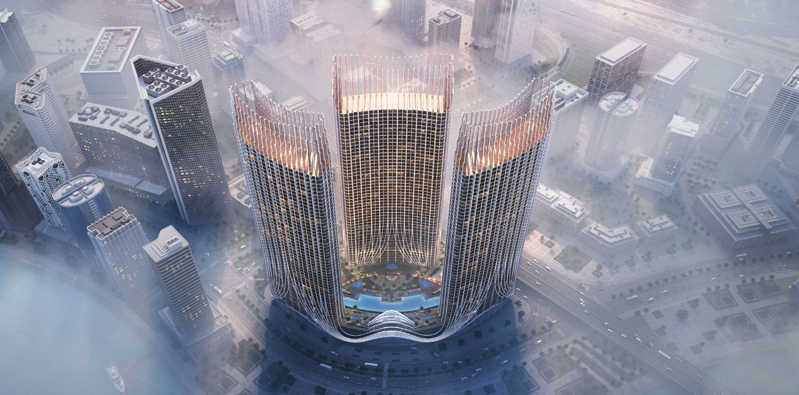 BINGHATTI SKYRISE dubaj zjednoczone emiraty arabskie